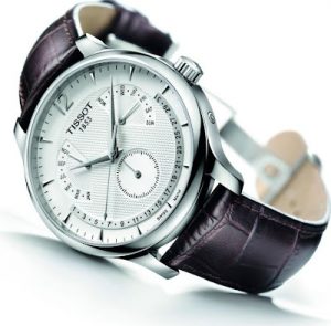 Tissot perpetual calendar is powered by Swiss quartz ETA G15.561