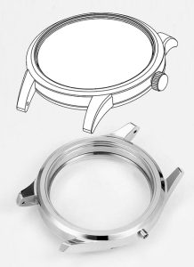 Stainless steel watch case material