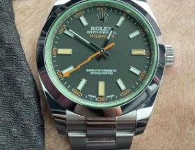 Rolex Oyster Perpetual Milgauss Z Blue Dial