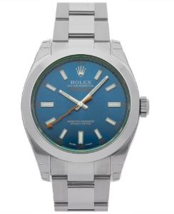 Rolex Oyster Perpetual Milgauss z blue