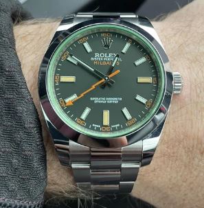 Rolex Oyster Perpetual Milgauss Z Blue Dial