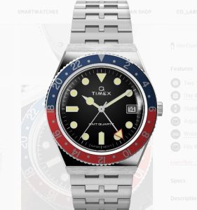 Timex q GMT Pepsi
