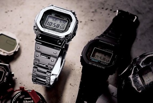 GMWB5000GD-1: G-Shock Full Metal Stainless Steel Bluetooth Solar Battery