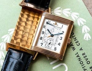 Jaeger-LeCoultre Reverso Chronograph flipped over