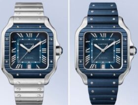 The New Santos de Cartier Watch: Large Model