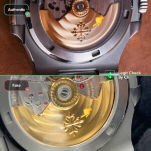 patek philippe Check Engravings and Logo