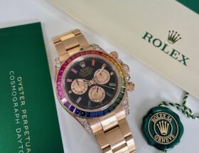 Men Rolex Rainbow Daytona: Price, Case, Materials, Dial, Movement