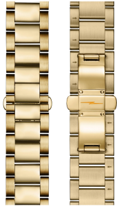 Shinola Stainless Steel and Gold Watch Bands