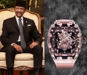 RM56-02 Pink Sapphire (H Bolkiah) - celebrities watch