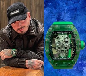 RM52-06 Green Sapphire (J Balvin) celebrities watch
