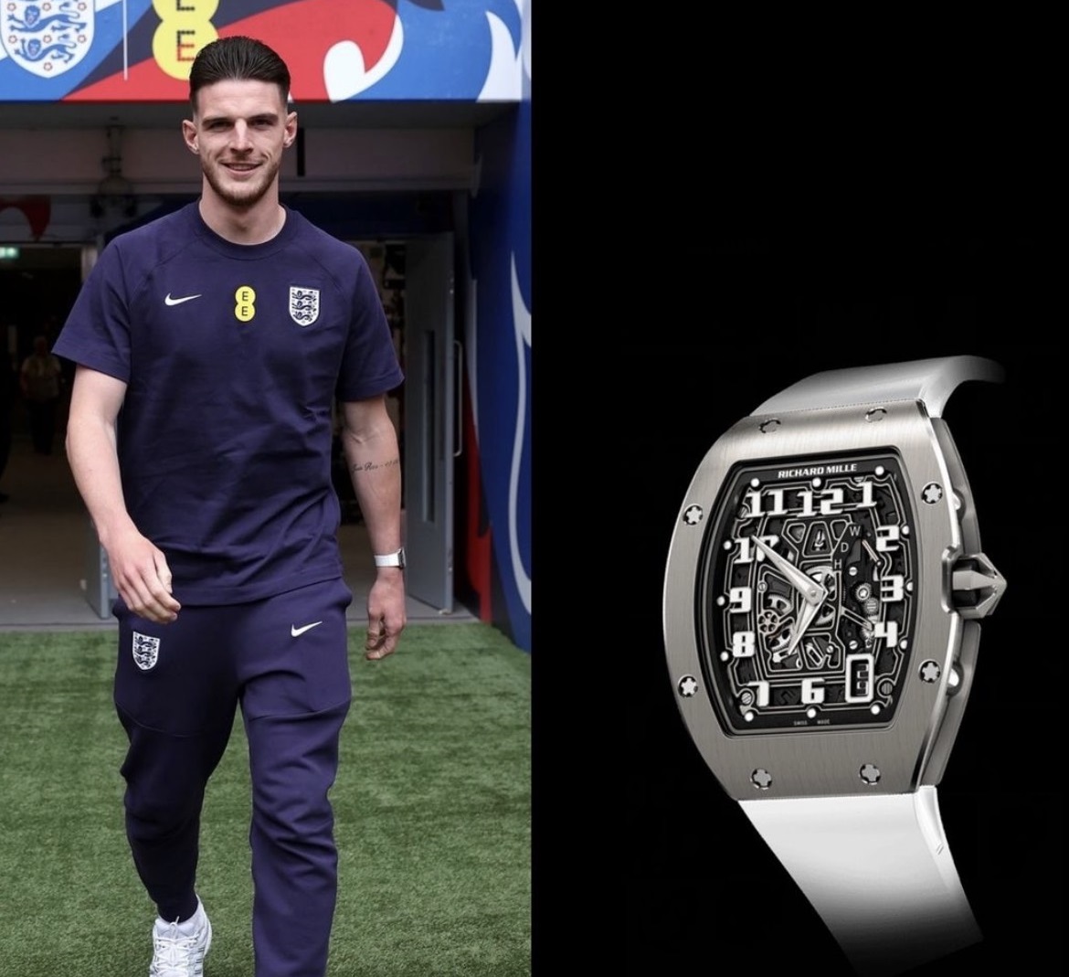 The England Team Watches Euro 2024: England stars