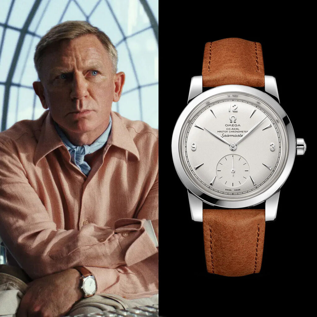 Glass Onion: A Knives Out Mystery (2022) – Omega Seamaster 1948  - Film for watch
