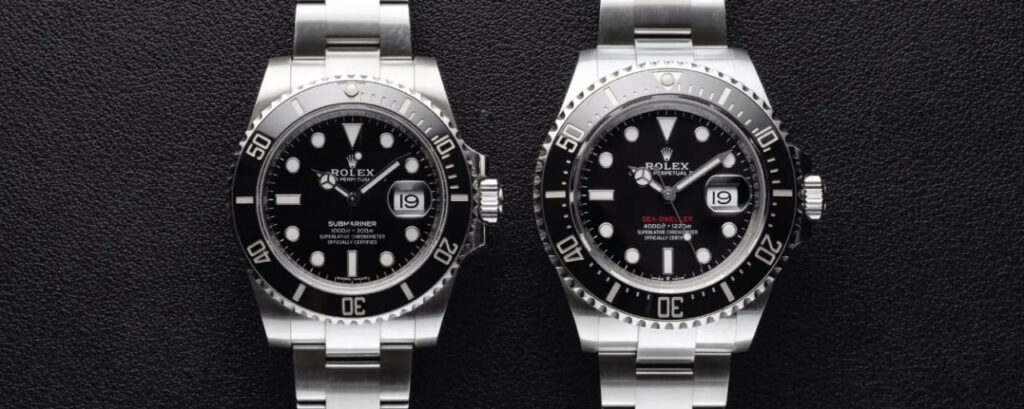 The Sea-Dweller (ref. 126600) and The Submariner (ref. 126610LN)