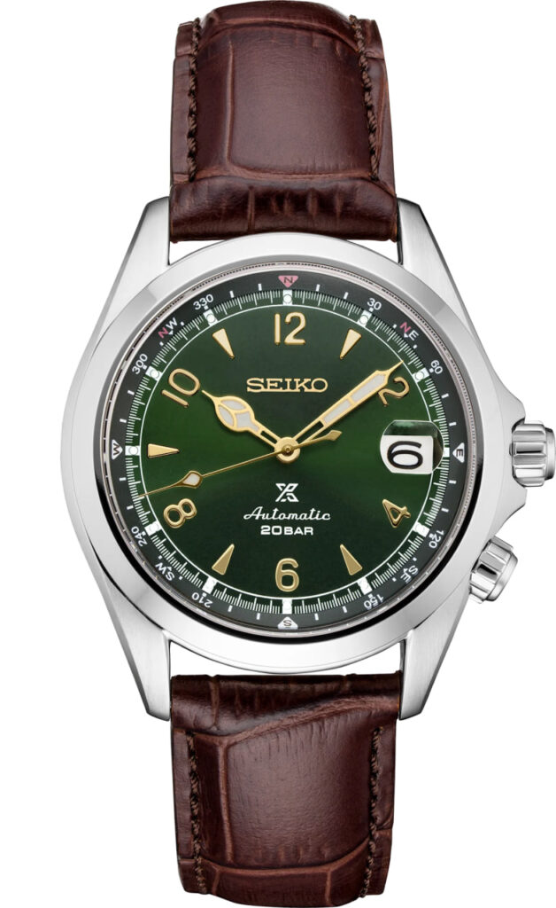Seiko Alpinist (SPB121) green dial