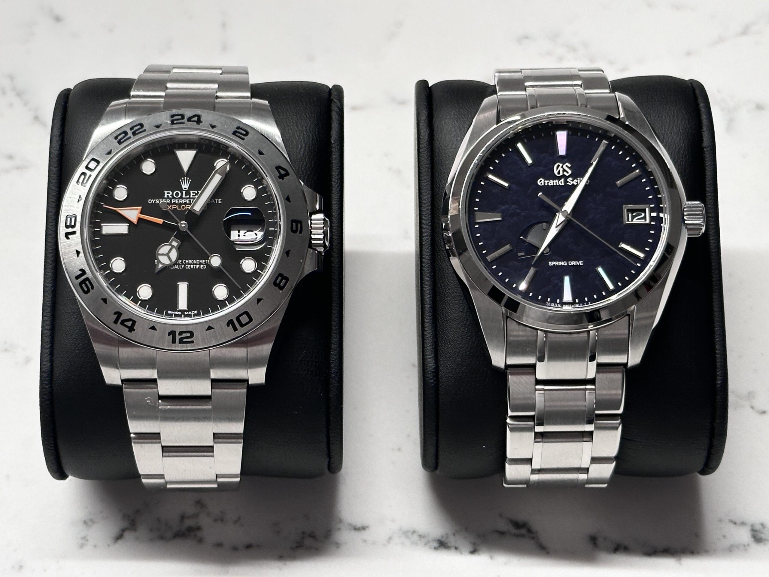 Rolex Submariner vs. Grand Seiko comparison 2025