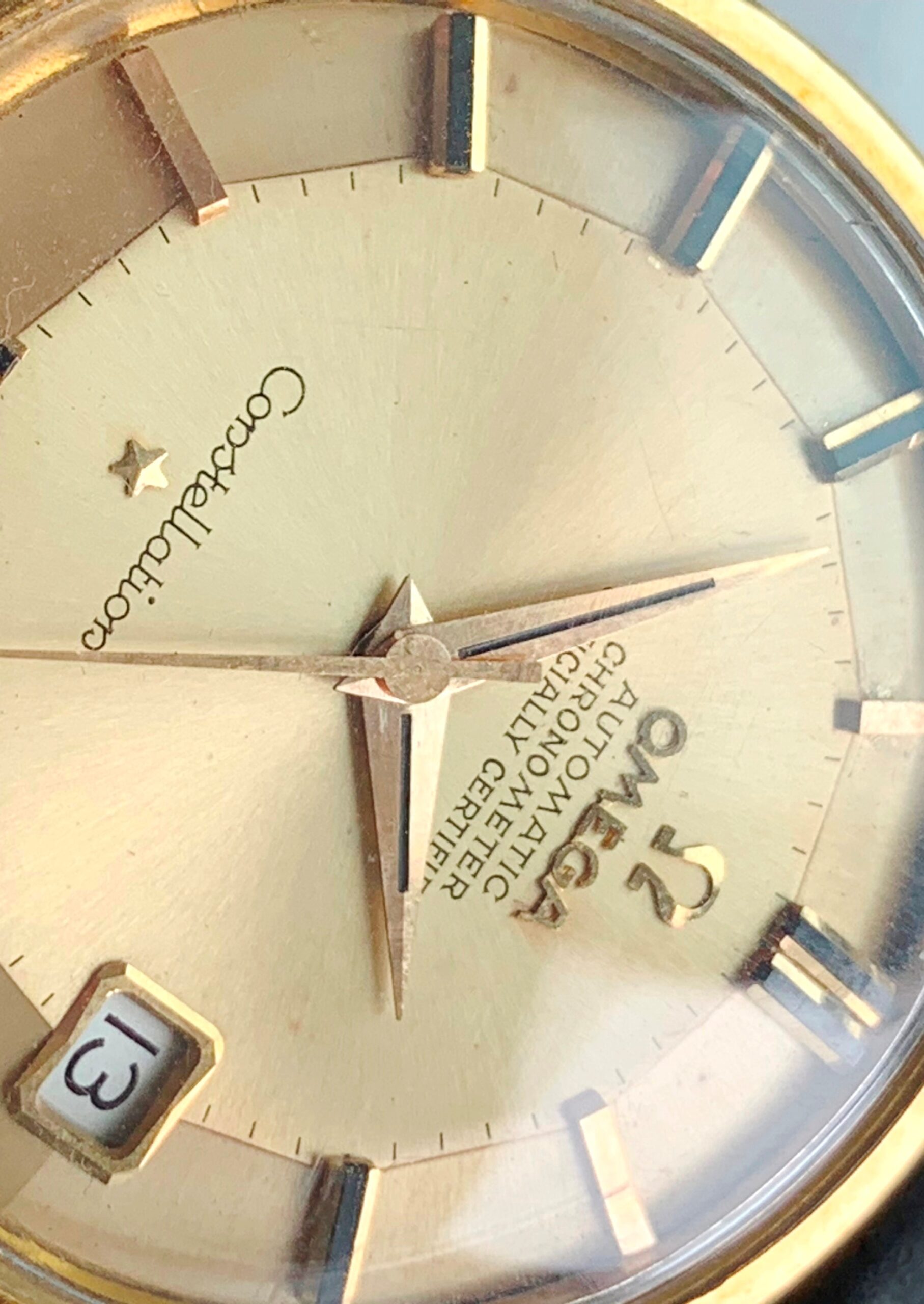 Vintage Omega Constellation 168.006: A Golden Icon for Watch Enthusiasts